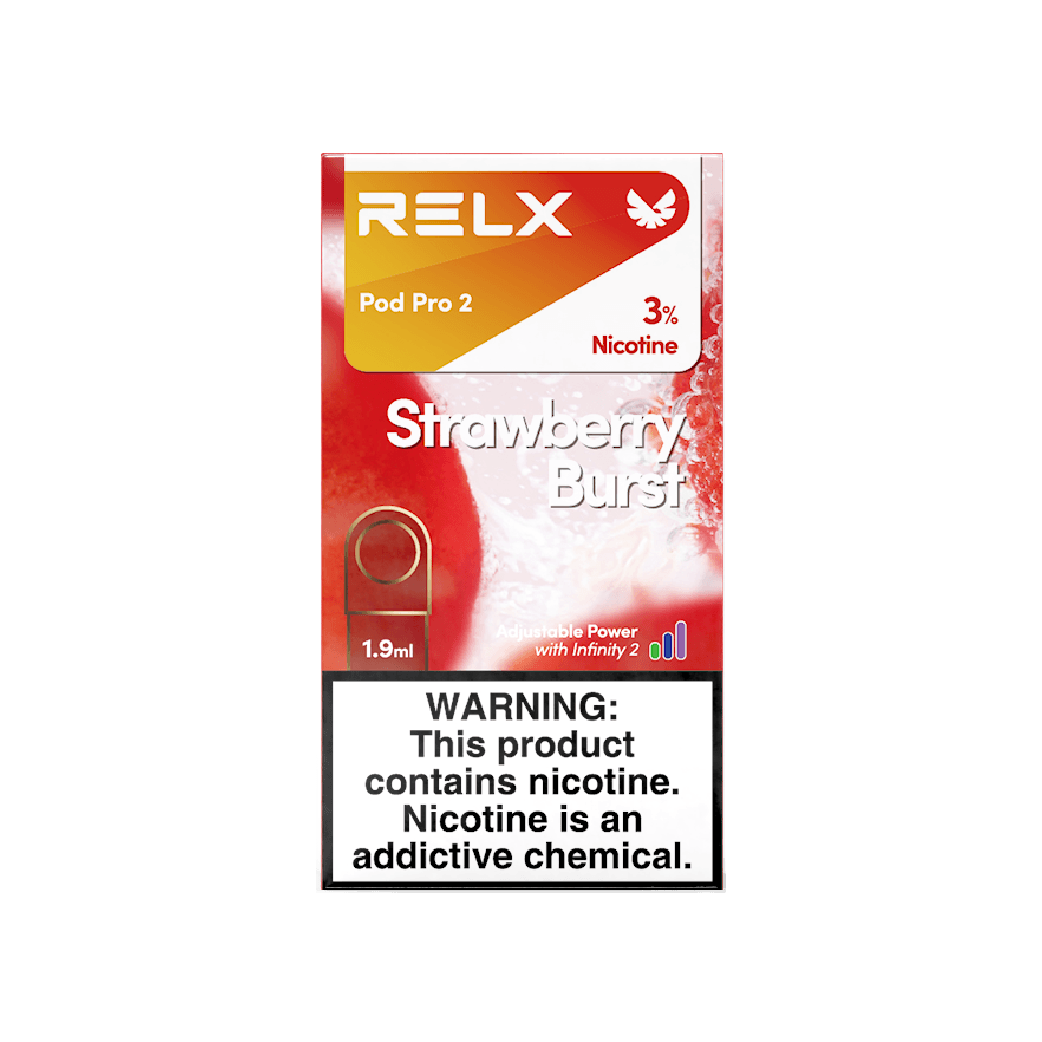 Relx ストロベリー Strawberry Burst 3%