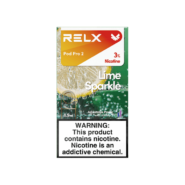 Relx ライムソーダ Lime Sparkle 3%