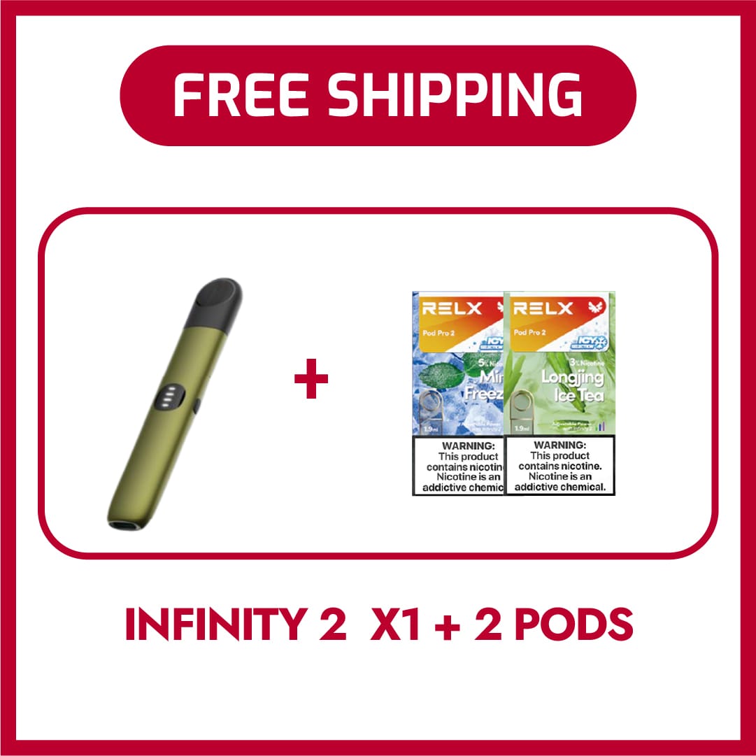 Relx Infinity 2 デバイス + ポッド2個セット