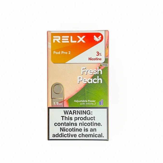 Relx ピーチ Fresh Peach 3%