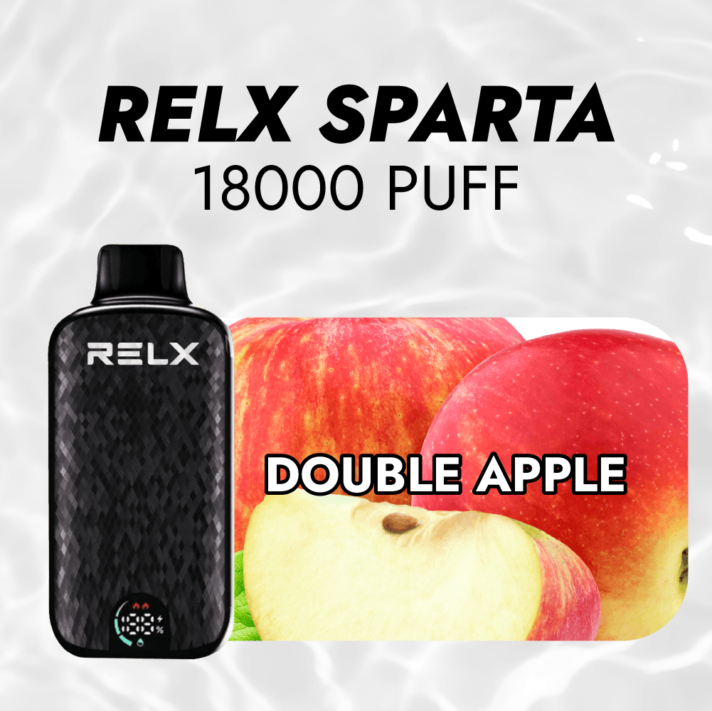 Relx Sparta 18000 ダブルアップル