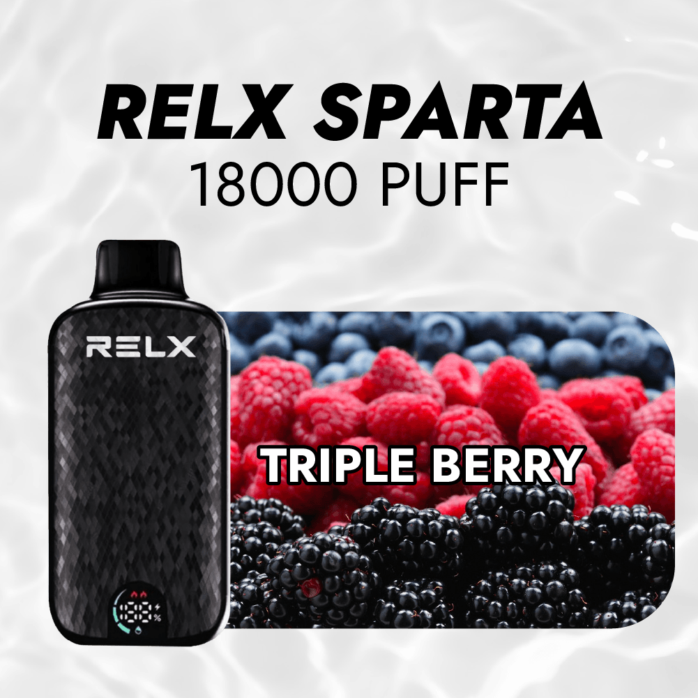 Relx Sparta 18000 トリプルベリー